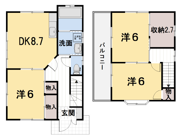 東部 構造:木造