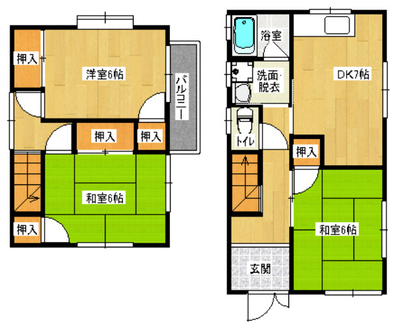 南部 構造:木造