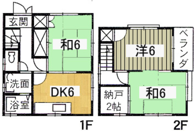 南部 構造:木造